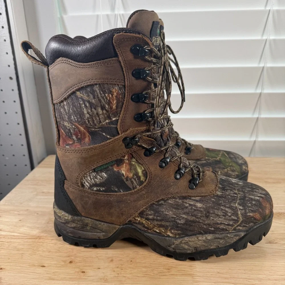 RedHead Expedition Ultra Bone-Dry Hunting‎ Boots Men's SZ US 9M Brown Waterproof